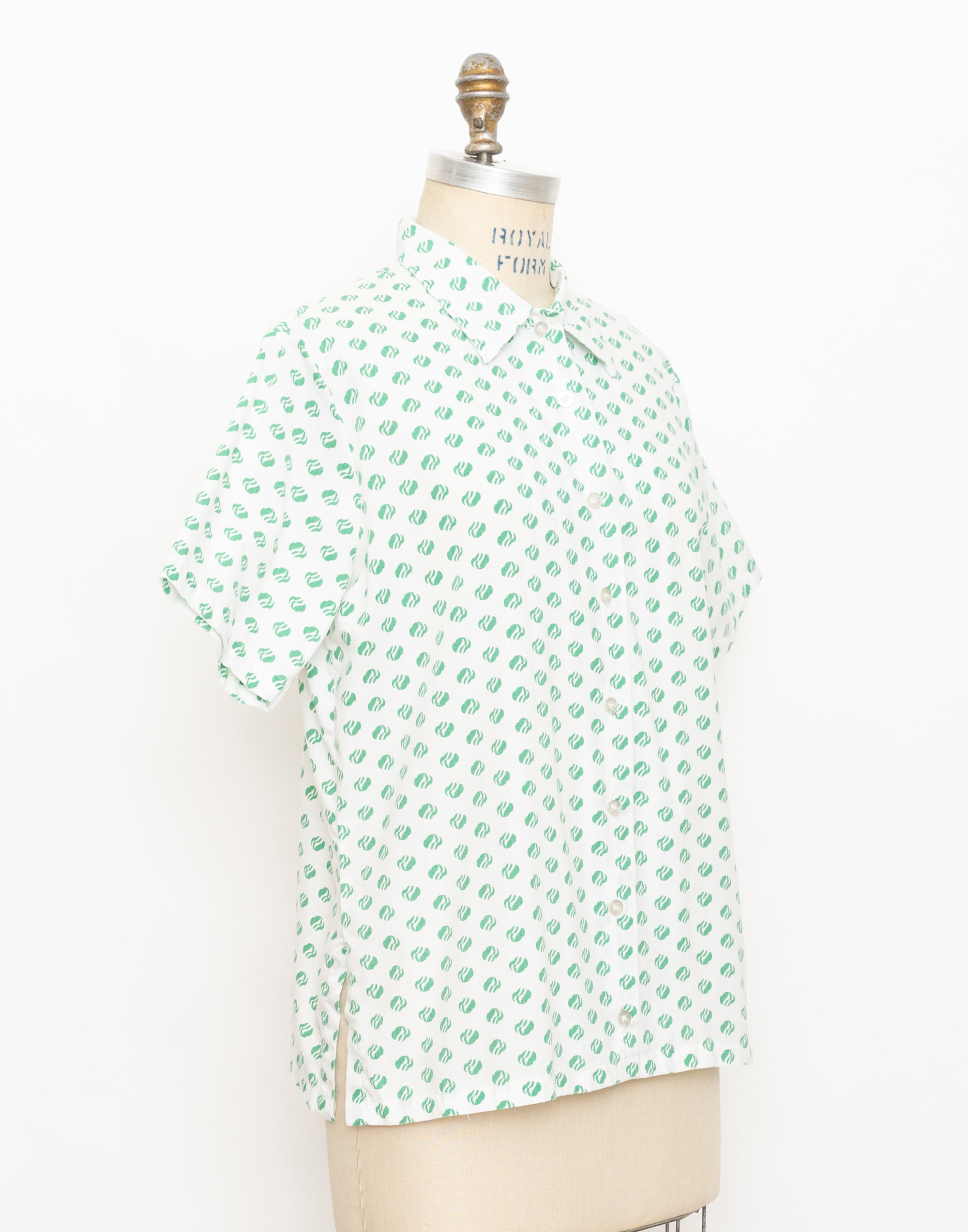 80s girl scout short sleeve shirt