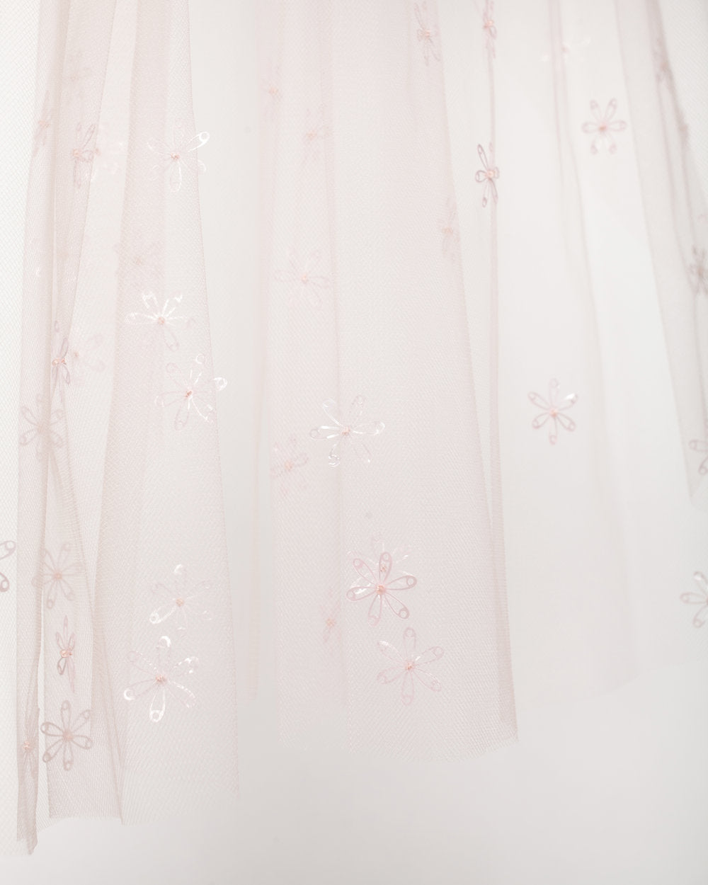 little pink flowers wedding veil by miss tashina 3
