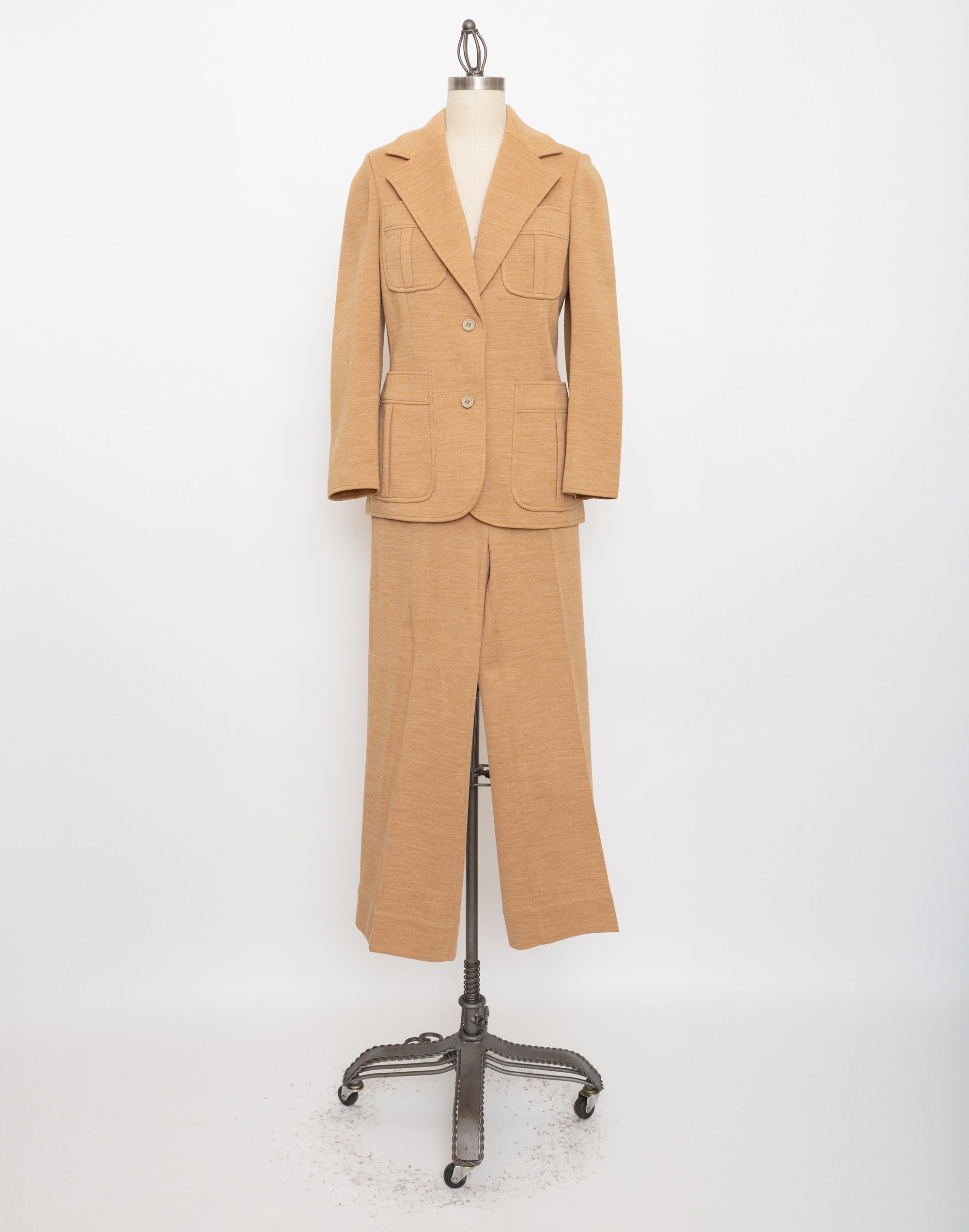 70s/80s beige suit set