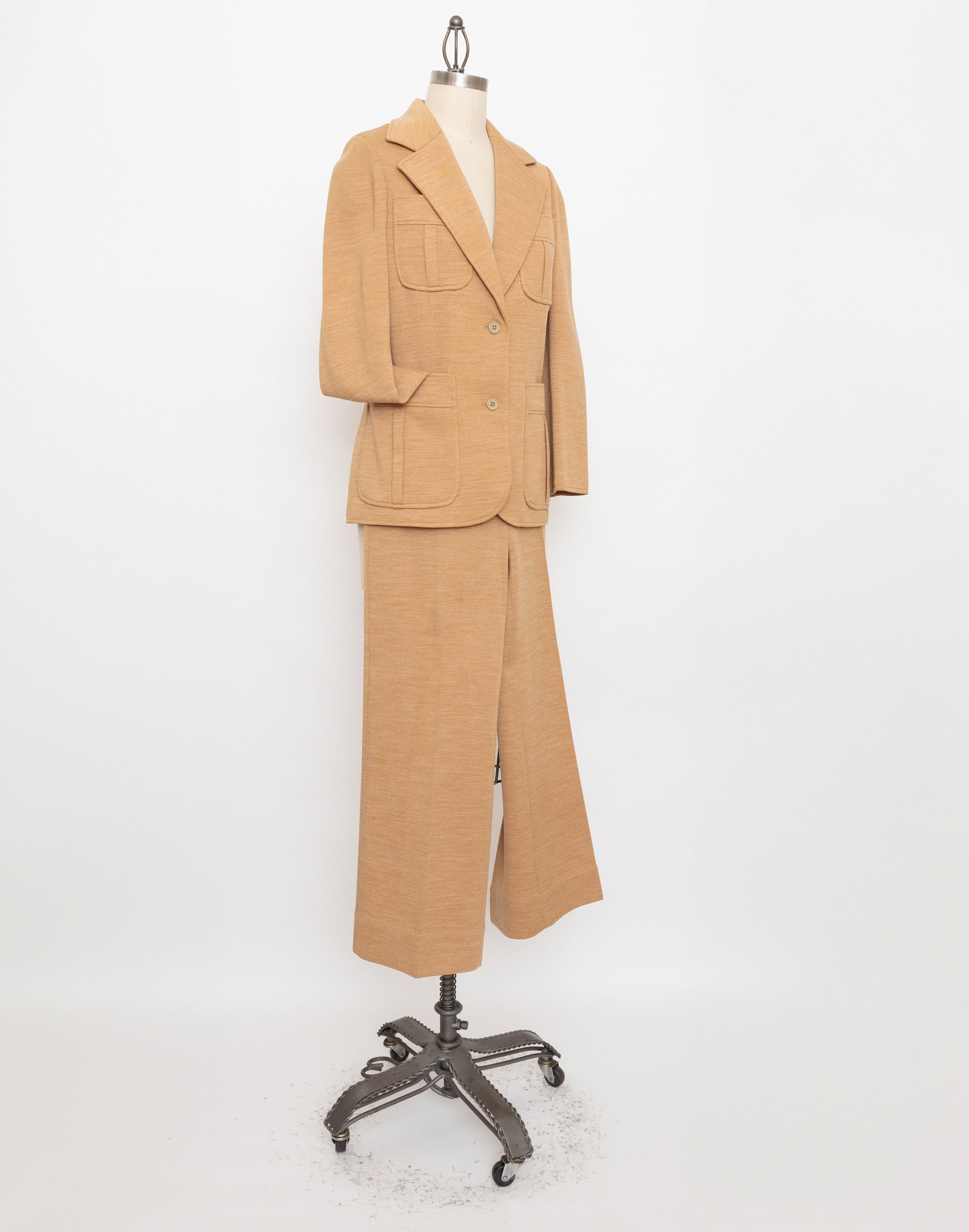 70s/80s beige suit set