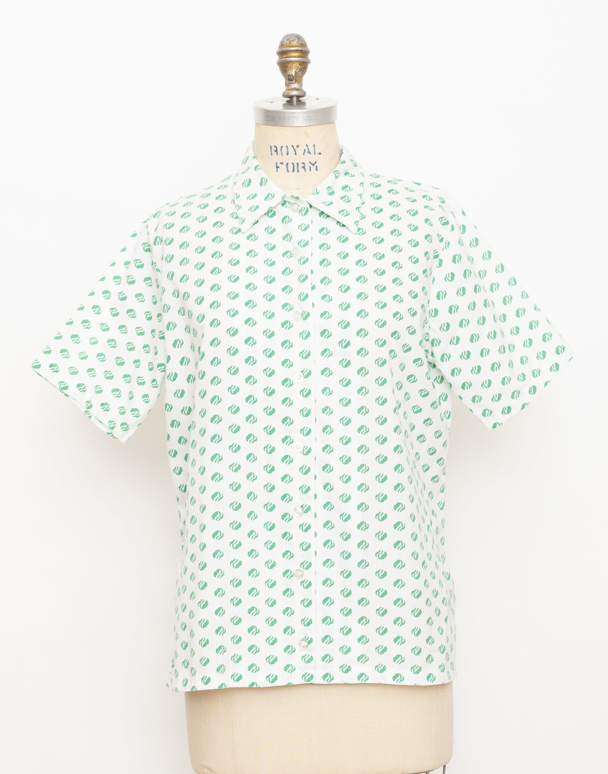 80s girl scout short sleeve shirt