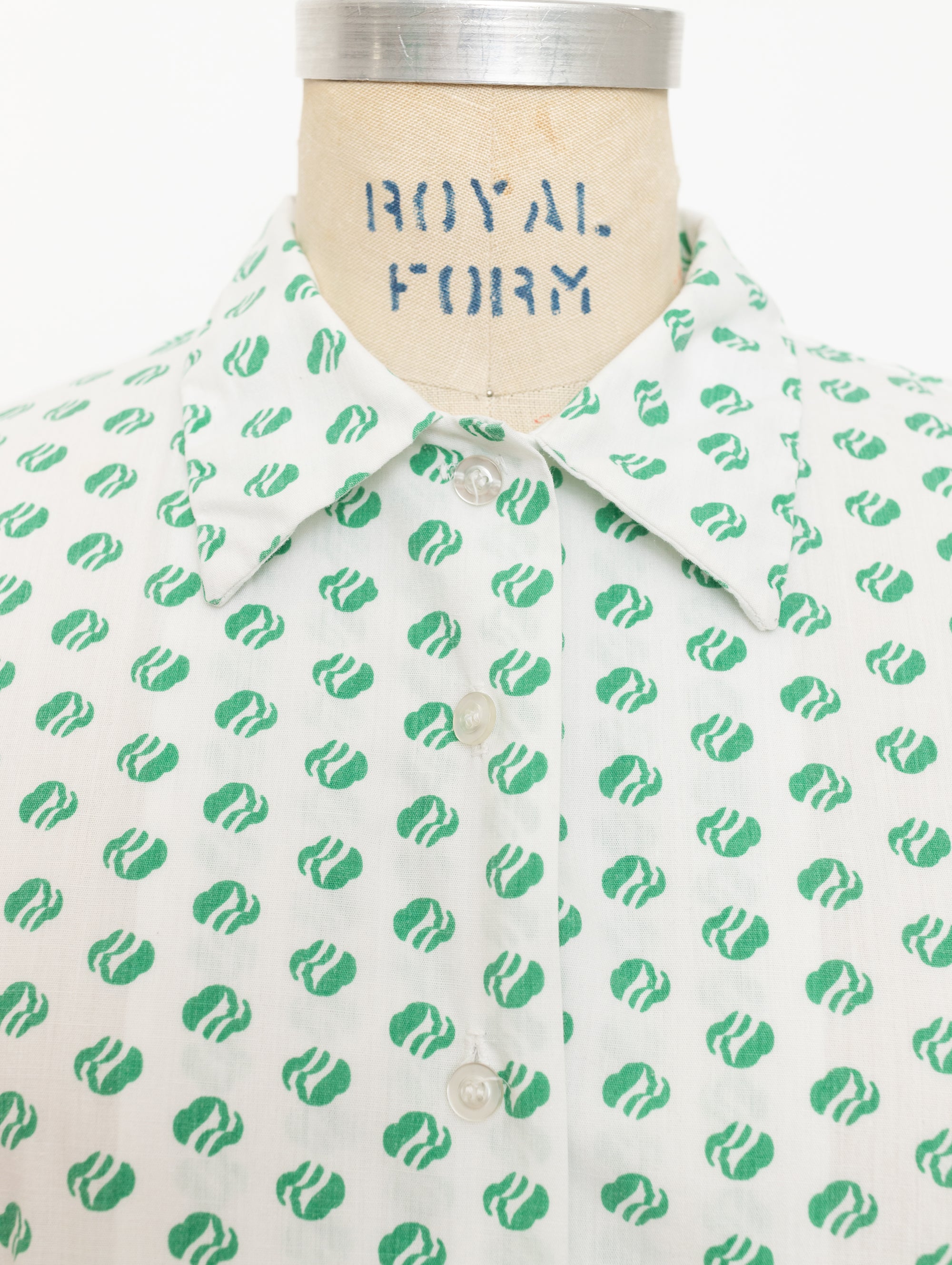 80s girl scout short sleeve shirt