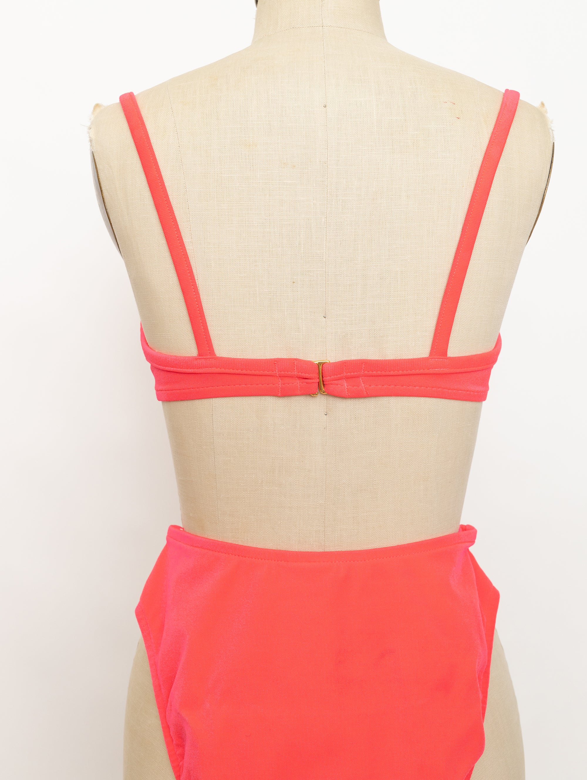 90s Illusions by Cole neon pink bikini 3